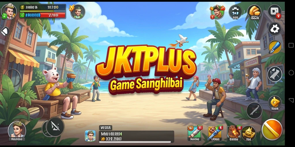 Tampilan menarik dari gameplay JKTPLUS yang seru.